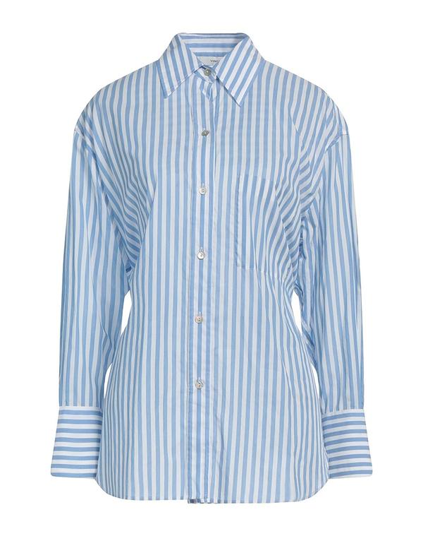 ヴィンス レディース トップス シャツ VINCE. ストライプ柄シャツ Sky Blue ブルー