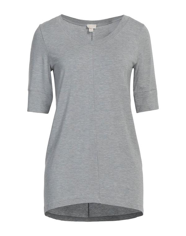 ハンロ レディース トップス Tシャツ HANRO Ｔシャツ Gray グレー