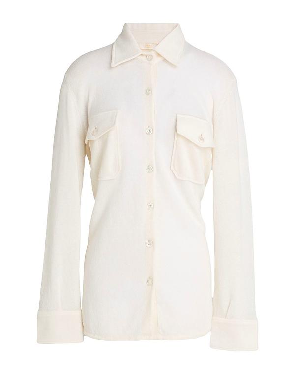 フェデーリ レディース アウター カーディガン FEDELI Off White オフホワイト｜ReVida 店