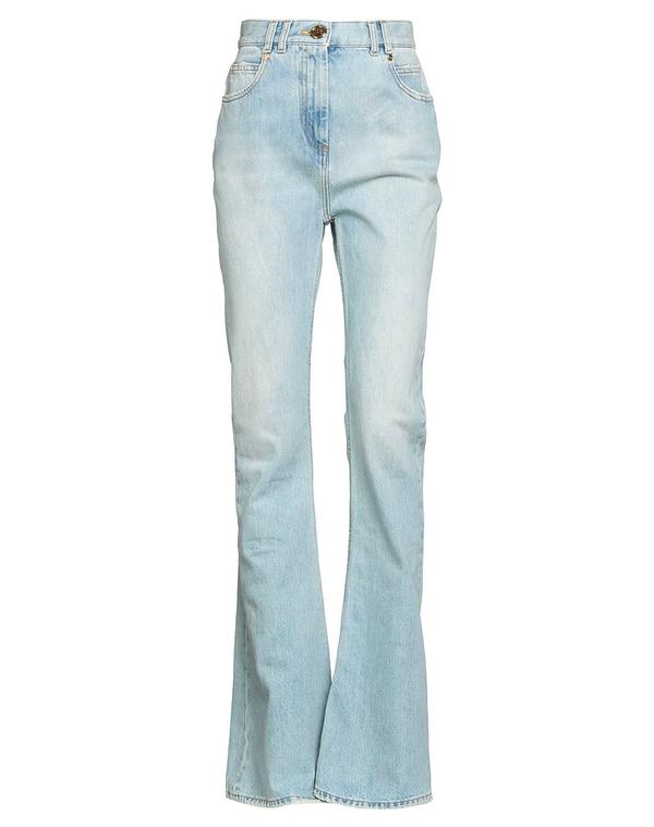 バルマン レディース ボトムス デニムパンツ ブーツカット BALMAIN Blue ブルー｜ReVida 店