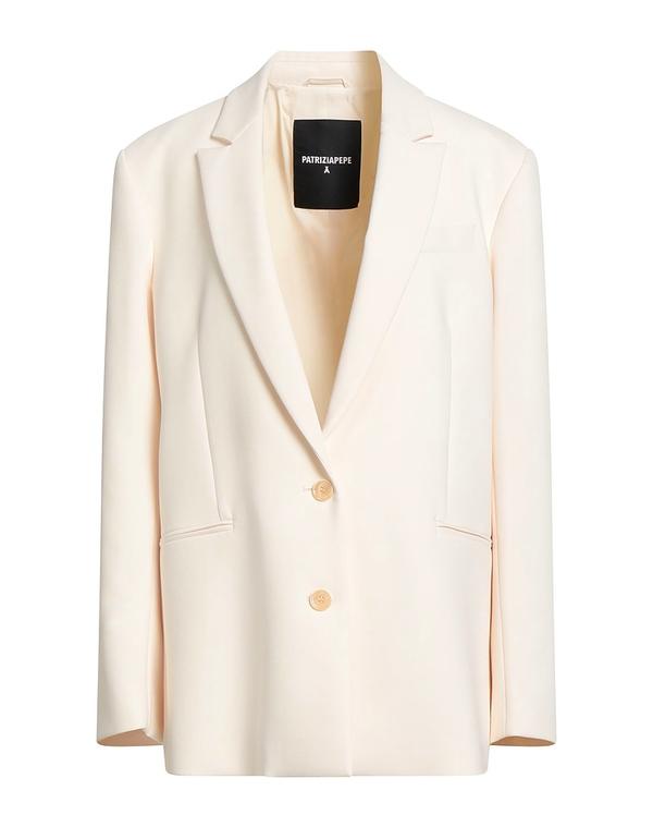 パトリツィア ペペ レディース アウター ジャケット・ブルゾン テーラードジャケット PATRIZIA PEPE Off White オフホワイト｜ReVida 店