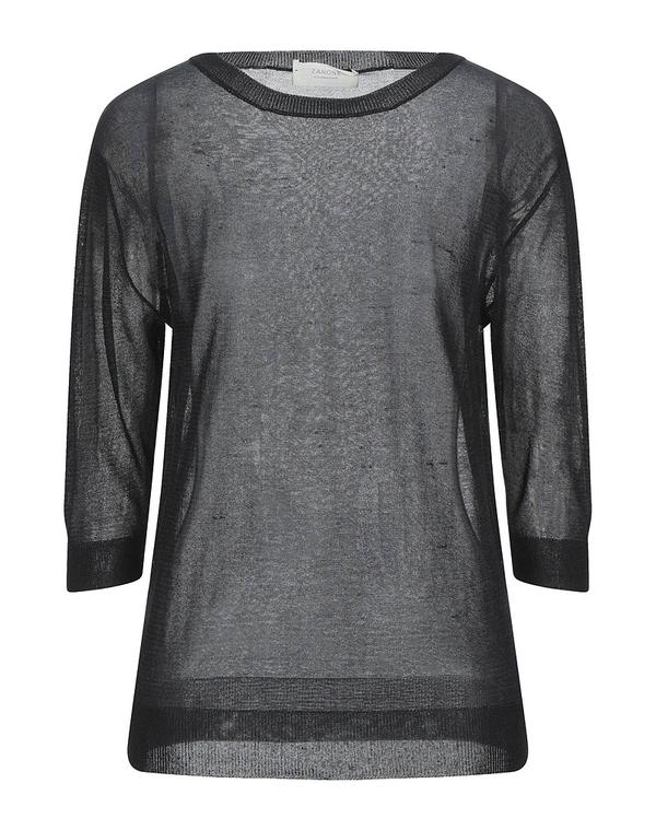 ザノーネ レディース トップス シャツ プルオーバー ZANONE Black ブラック|ReVida 店
