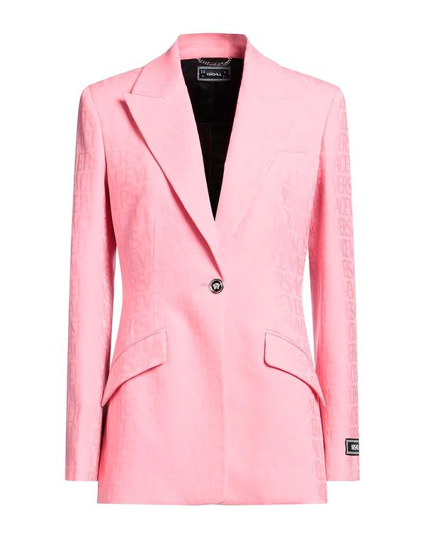 ヴェルサーチ レディース アウター ジャケット・ブルゾン テーラードジャケット VERSACE Pink ピンク|ReVida 店
