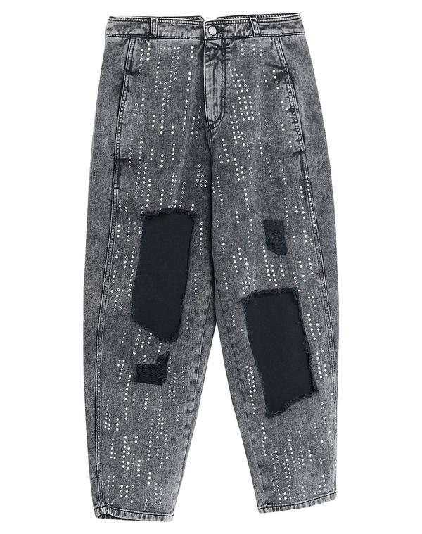 フィロソフィーデロレンゾセラフィーニ レディース ボトムス デニムパンツ ジーンズ PHILOSOPHY di LORENZO SERAFINI Charcoal チャコール｜ReVida 店