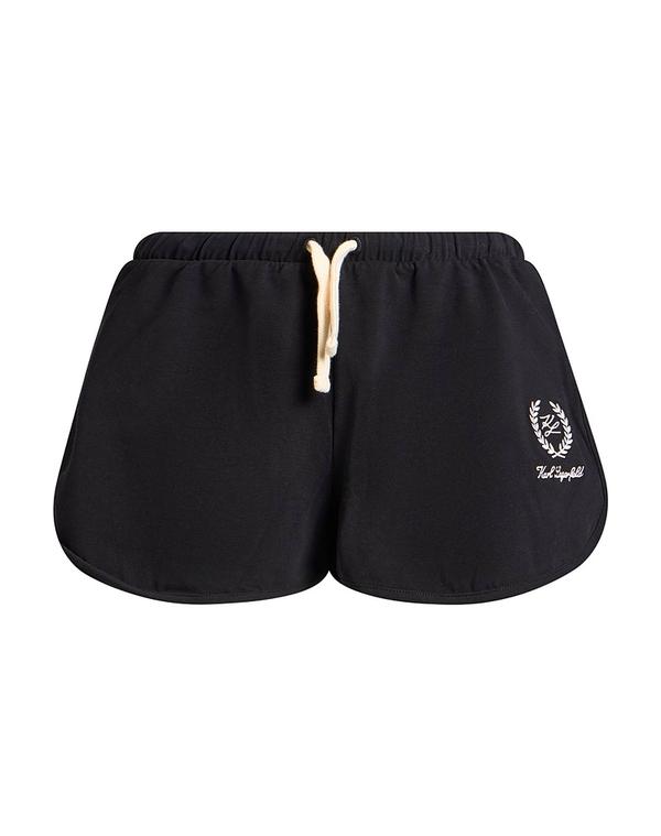 カール ラガーフェルド レディース ボトムス ハーフパンツ・ショーツ ショートパンツ&バミューダパンツ KARLAGERFELD & Black ブラック｜ReVida 店