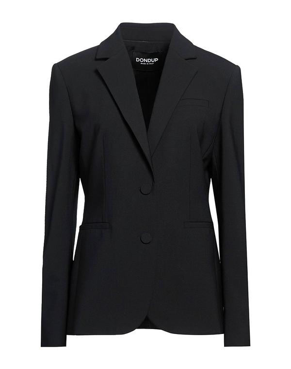 ドンダップ レディース アウター ジャケット・ブルゾン テーラードジャケット DONDUP Black ブラック｜ReVida 店