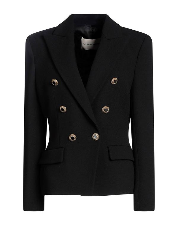 アレクサンドル ボーティエ レディース アウター ジャケット・ブルゾン テーラードジャケット ALEXANDRE VAUTHIER Black ブラック|ReVida 店