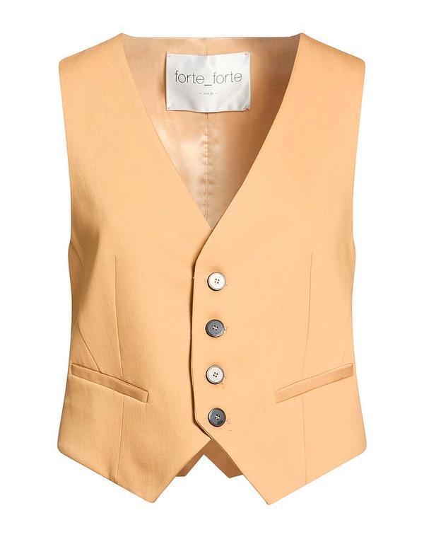 フォルテフォルテ レディース トップス ベスト ジレ FORTE_FORTE Camel キャメル|ReVida 店