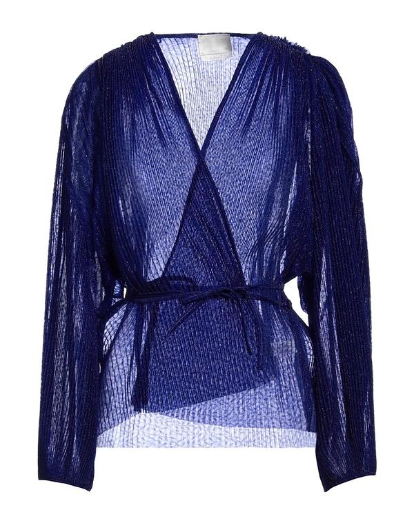 フォルテフォルテ レディース トップス シャツ FORTE_FORTE & Bright Blue ブルー|ReVida 店