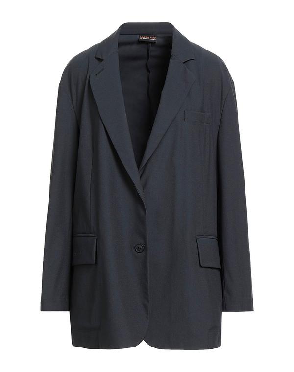 セイブ ザ ダック レディース アウター ジャケット・ブルゾン テーラードジャケット SAVE THE DUCK Charcoal チャコール|ReVida 店