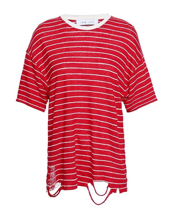 イロ ジーンズ レディース トップス Tシャツ IRO.JEANS Red レッド|ReVida 店
