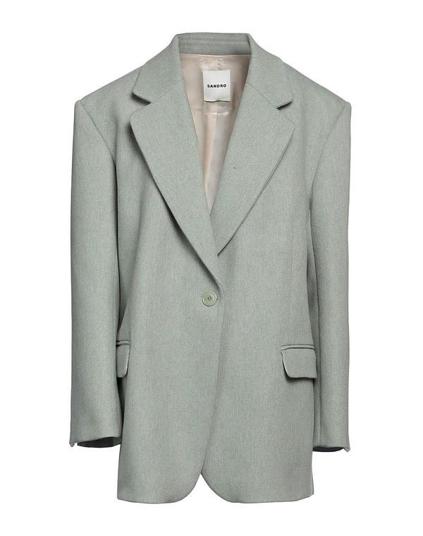 サンドロ レディース アウター ジャケット・ブルゾン テーラードジャケット SANDRO Sage Green グリーン｜ReVida 店