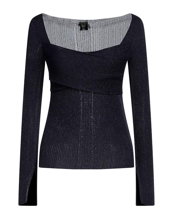 ピンコ レディース トップス シャツ プルオーバー PINKO Midnight Blue ブルー｜ReVida 店