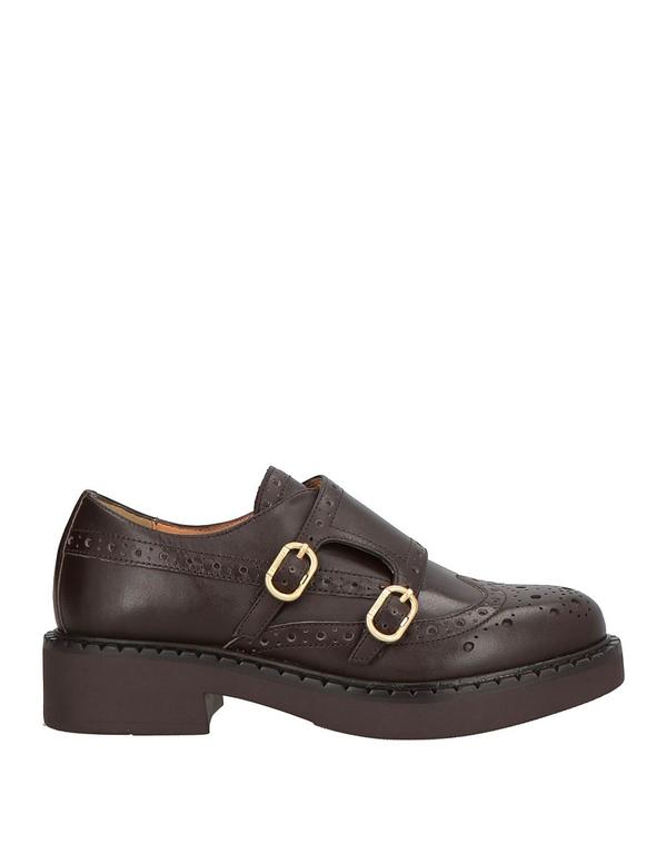 ツインセット レディース シューズ スリッポン・ローファー モカシン TWINSET Dark Brown ブラウン｜ReVida 店
