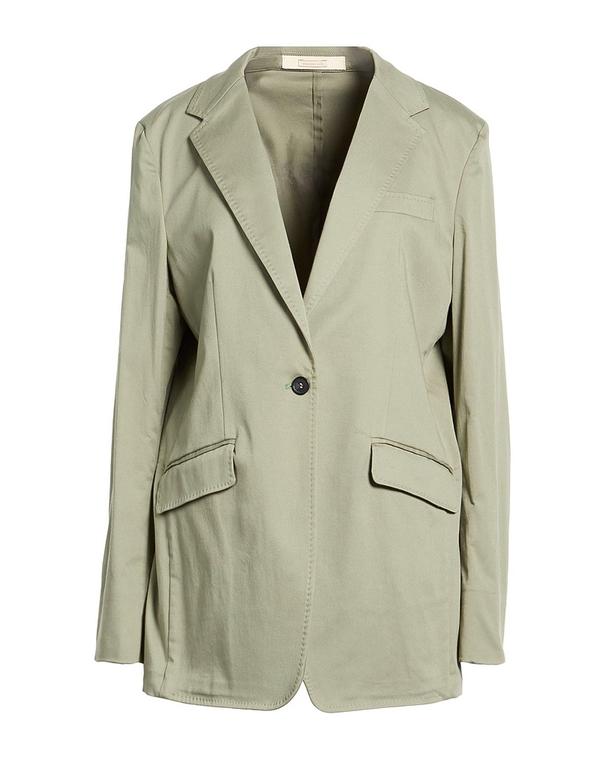マッシモアルバ レディース アウター ジャケット・ブルゾン テーラードジャケット MASSIMO ALBA Sage Green グリーン｜ReVida 店