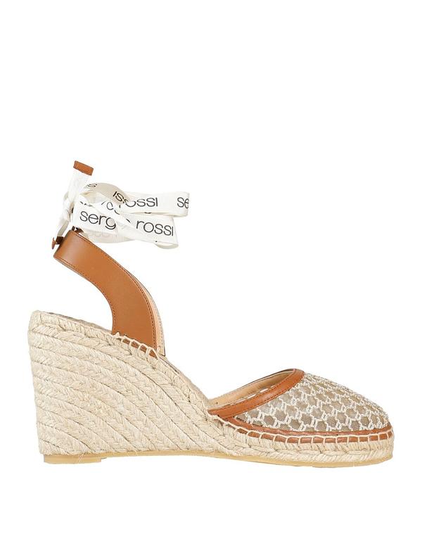 セルジオロッシ レディース シューズ スリッポン・ローファー エスパドリーユ SERGIO ROSSI Tan タン|ReVida 店