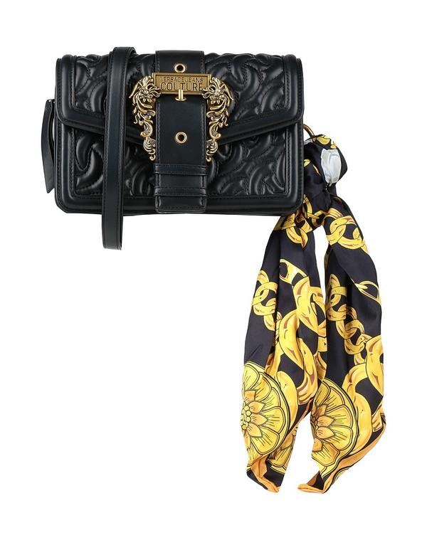 ヴェルサーチ レディース バッグ VERSACE JEANS COUTURE Black ブラック｜ReVida 店