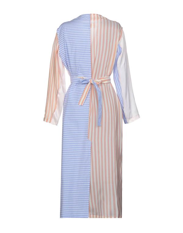 超目玉 ヴェトモン レディース ワンピース トップス Midi dresses Midnight blue 