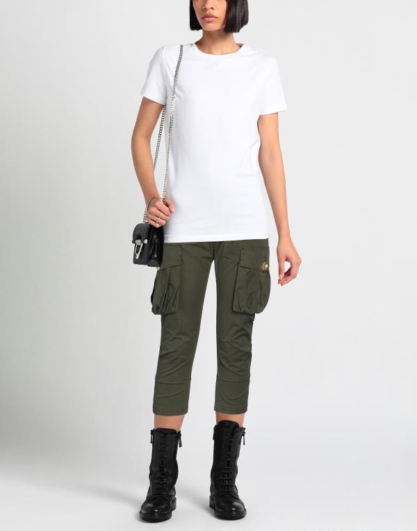 ディースクエアード レディース カジュアルパンツ Dark culottes pants Cropped ボトムス green ボトムス | changeyourworld.com.my
