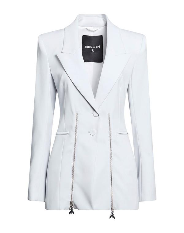 パトリツィア ペペ レディース アウター ジャケット・ブルゾン テーラードジャケット PATRIZIA PEPE Light Gray グレー｜ReVida 店