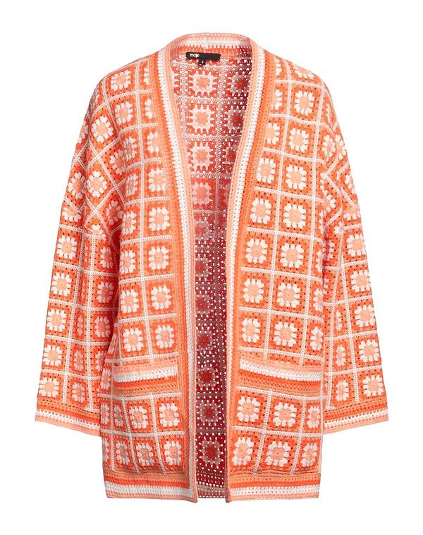 マージュ レディース ニット カーディガン MAJE カーディガン Orange オレンジ