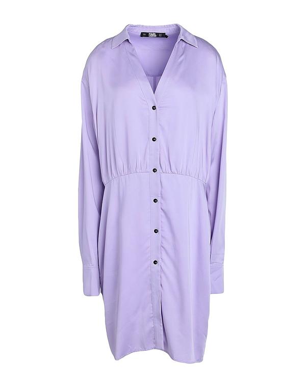カール ラガーフェルド レディース ドレス KARLAGERFELD シュミーズドレス Mauve