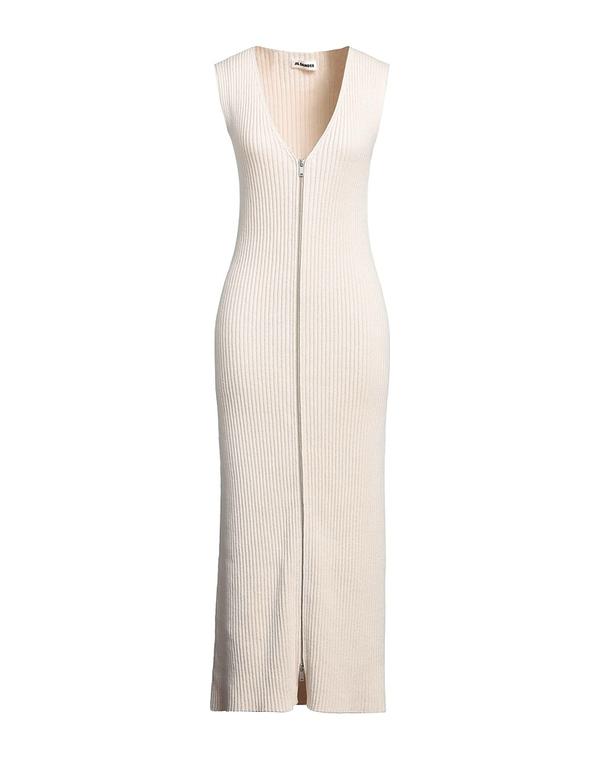 ジル・サンダー レディース ドレス JIL SANDER ロングワンピース・ドレス Beige ベージュ 110,400円