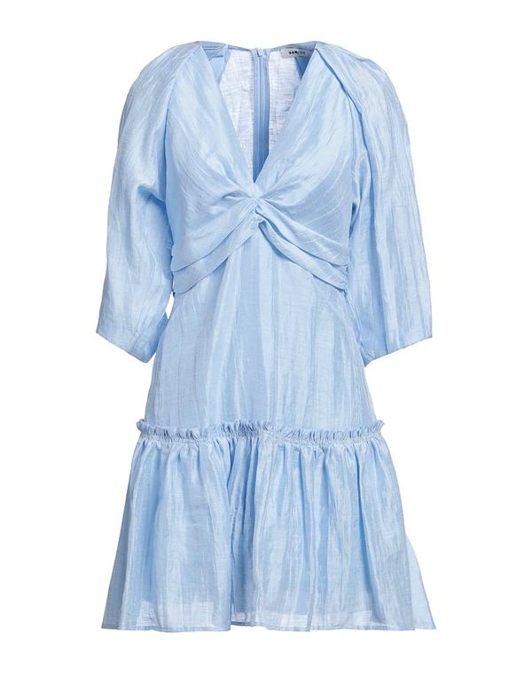 真砂ロ レディース 御召しもの SANDRO ミニ衣装・御召しもの Sky Blue 青み