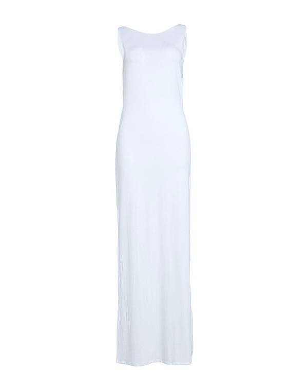 マジェスティック レディース ドレス MAJESTIC FILATURES ロングワンピース・ドレス White ホワイト
