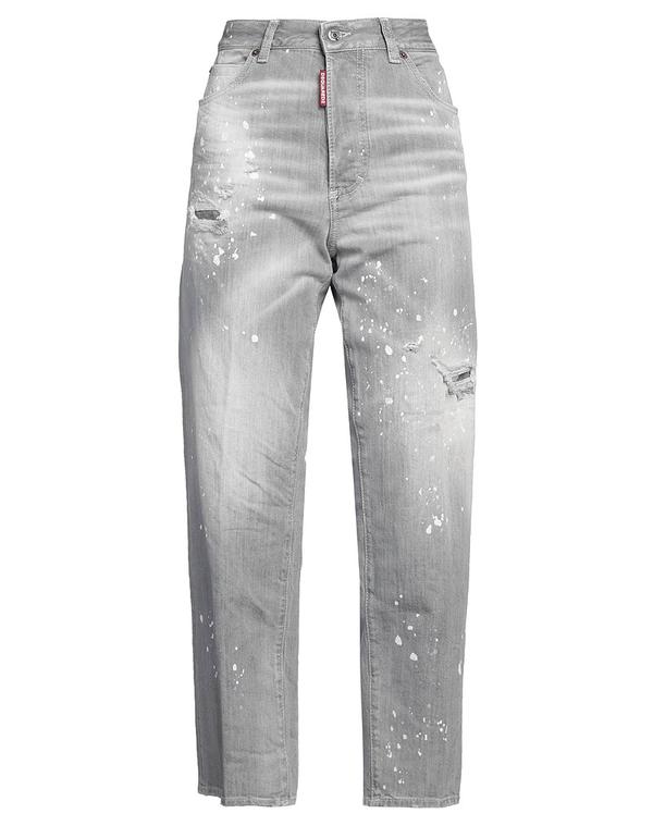 ディースクエアード レディース ボトムス ジーンズ DSQUARED2 ストレートレッグ Gray グレー