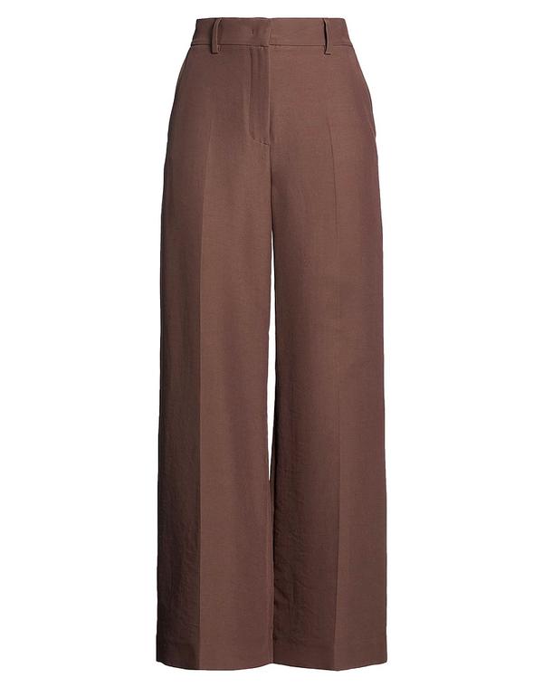 ウィークエンド マックスマーラ レディース ボトムス カジュアルパンツ ワイドパンツ WEEKEND MAX MARA Brown ブラウン｜ReVida 店
