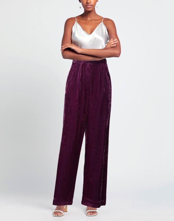 クリスチャン ワイナンツ レディース カジュアルパンツ ボトムス Casual Pants Purple ボトムス 