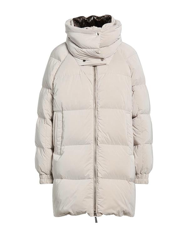 ムーレー レディース アウター ジャケット・ブルゾン パファージャケット MOORER Light Gray グレー｜ReVida 店