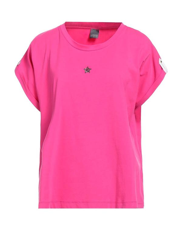 ロレーナアントニアッツィ レディース トップス Tシャツ LORENANTONIAZZI ベーシック Tシャツ Fuchsia フューシャ