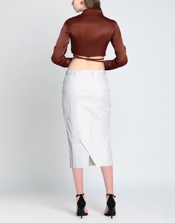 アリス アンド オリビア レディース スカート ボトムス DARMA CROSSOVER SKORT Mini skirt black white