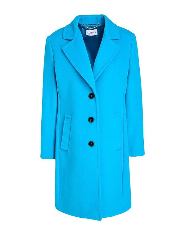 マレーラ レディース アウター コート MARELLA Turquoise Blue ブルー｜ReVida 店