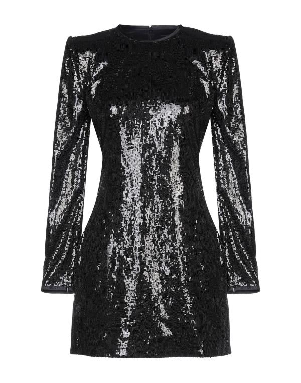あなたにおすすめの商品 ディースクエアード レディース ワンピース トップス Sequin dress Black arviggbuilds.com