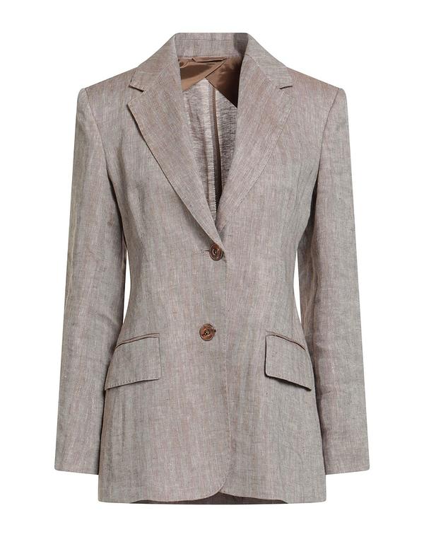 マックスマーラ レディース アウター ジャケット・ブルゾン テーラードジャケット MAX MARA STUDIO Brown ブラウン｜ReVida 店