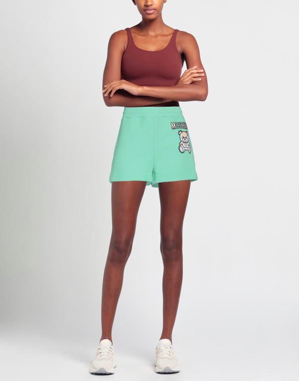 モスキーノ レディース ハーフパンツ・ショーツ ボトムス Shorts Bermuda Light Green ボトムス | apsofny.com