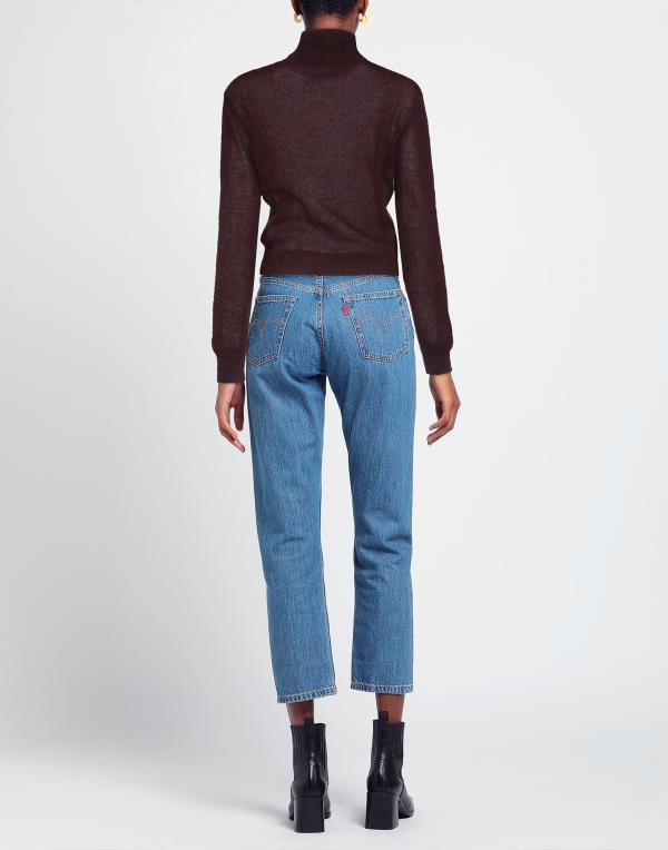 ディースクエアード レディース ニット・セーター アウター Turtleneck Deep Purple トップス
