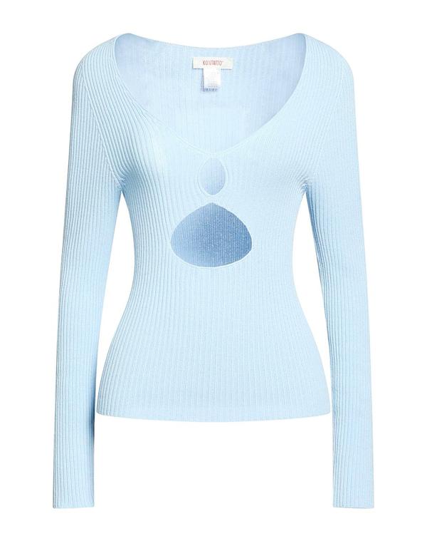 コンタット レディース トップス シャツ プルオーバー KONTATTO Sky Blue ブルー｜ReVida 店