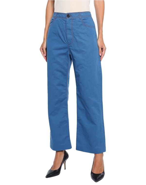 マルニ レディース カジュアルパンツ blue ボトムス Pastel Casual pants ボトムス | magiclanternshooter.com