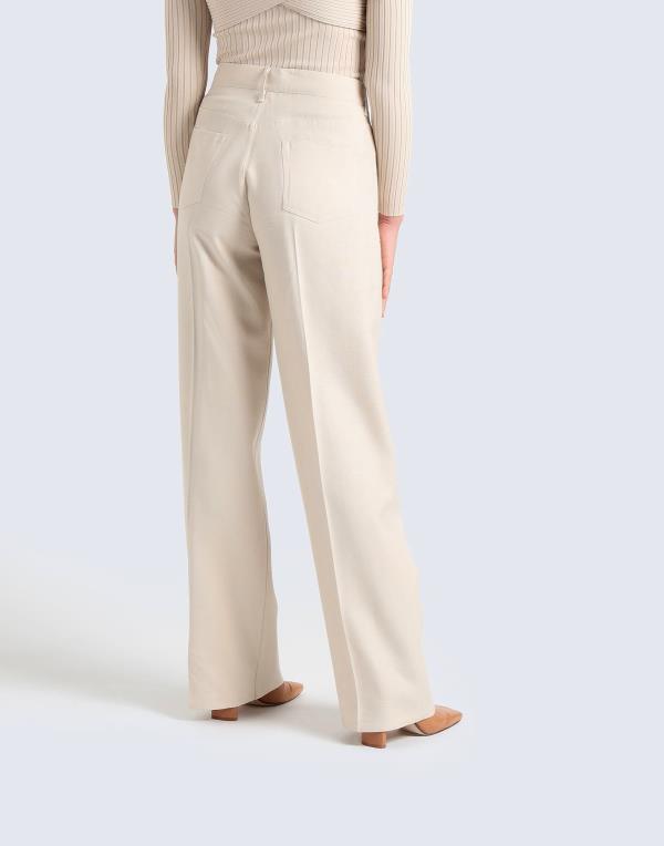 ジル・サンダー レディース カジュアルパンツ pants ボトムス Casual Ivory ボトムス | grupoproserco.com