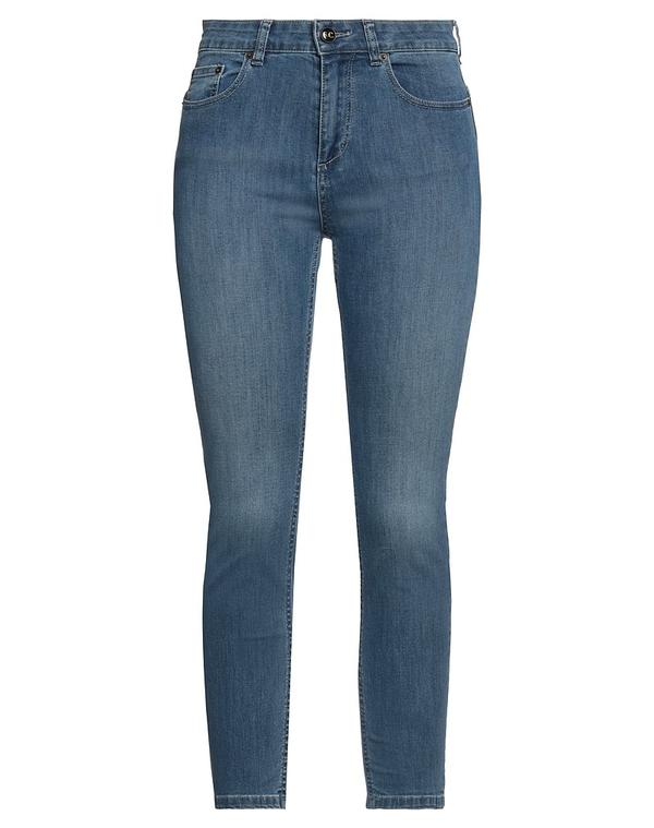 セミクチュール レディース ボトムス デニムパンツ スキニー SEMICOUTURE Blue ブルー｜ReVida 店