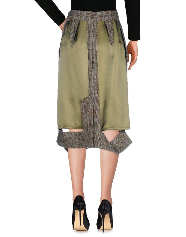 マルタンマルジェラ レディース スカート skirt Military Midi ボトムス green ボトムス | perspirex.com.co