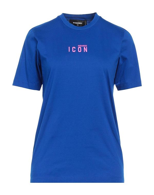 ディースクエアード レディース トップス Tシャツ DSQUARED2 Tシャツ Bright Blue ブルー