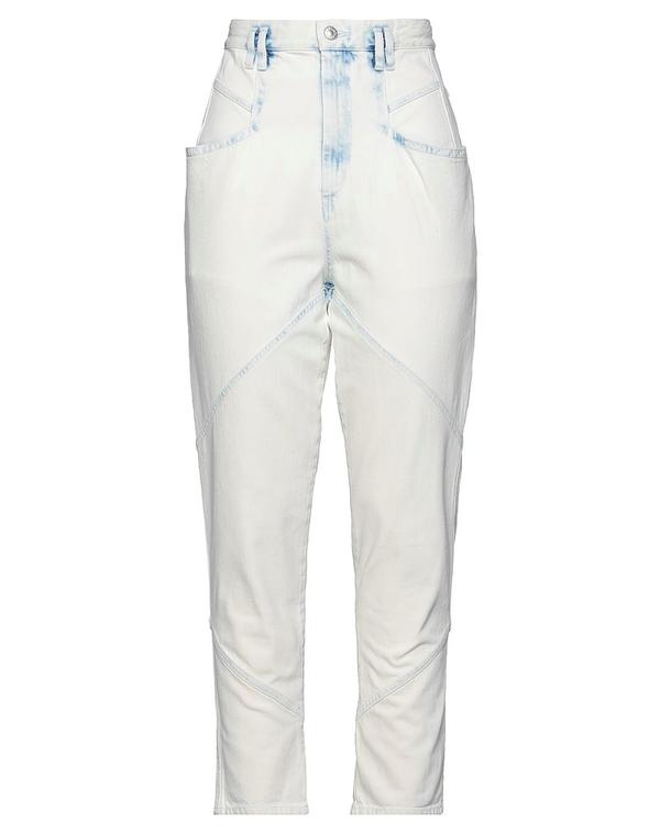 イザ呼びりん マラン レディース ボトムス デニム ISABEL MARANT デニム White 白いこと パンツ-ボトムス-レディースファッション