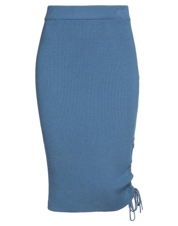 ゲス レディース ボトムス ミディスカート GUESS ミディ丈スカート Pastel Blue ブルー