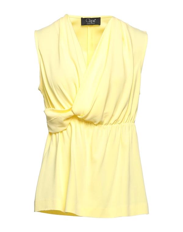 クリップス レディース トップス CLIPS トップス Pastel Yellow イエロー