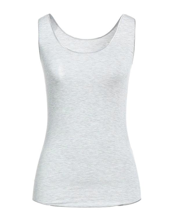 マジェスティック レディース トップス タンクトップ MAJESTIC FILATURES タンクトップ Light Gray グレー
